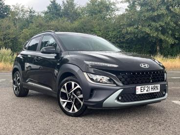 SPOTICAR Hyundai Kona 1.0 T-gdi Mhev Premium Euro 6 (s/s) 5dr Used Car - Suv Hybrid Black - Kidlington - 1200621376_1