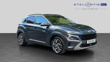SPOTICAR Hyundai Kona 1.6 H-gdi Ultimate Dct Euro 6 (s/s) 5dr Used Car - Suv Hybrid Grey - Stockport - 1200623197_1