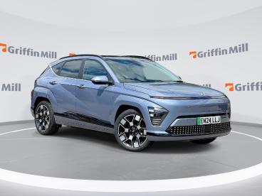 SPOTICAR Hyundai Kona 65.4kwh Ultimate Auto 5dr Used Car - Suv Electric Blue - Pontypridd - 1200625226_1