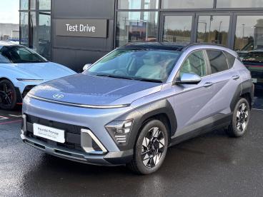 SPOTICAR Hyundai Kona 1.6 H-gdi Ultimate Dct Euro 6 (s/s) 5dr Used Car - Suv Hybrid Blue - Eglinton - 1200626990_5