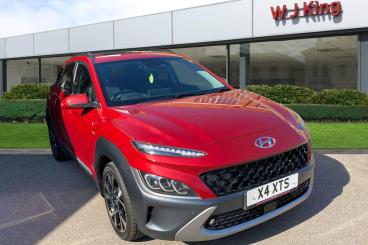 SPOTICAR Hyundai Kona 1.0 T-gdi Mhev Ultimate Euro 6 (s/s) 5dr Used Car - Suv Hybrid Red - Dartford - 1200628285_1