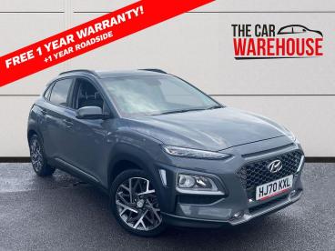 SPOTICAR Hyundai Kona 1.6 H-gdi Premium Dct Euro 6 (s/s) 5dr Used Car - Suv Hybrid Grey - Bridgend - 1200630265_1