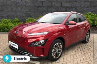 SPOTICAR Hyundai Kona 64kwh Ultimate Auto 5dr (10.5kw Charger) Used Car - Suv Electric Red - Rugby - 1200630596_3