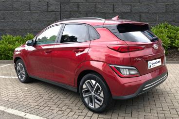 SPOTICAR Hyundai Kona 64kwh Ultimate Auto 5dr (10.5kw Charger) Used Car - Suv Electric Red - Rugby - 1200630596_5