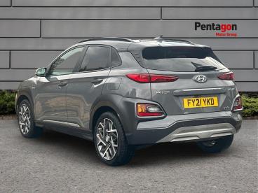 SPOTICAR Hyundai Kona 1.6 H-gdi Premium Se Dct Euro 6 (s/s) 5dr Used Car - Suv Hybrid Grey - Lincoln - 1200632292_2