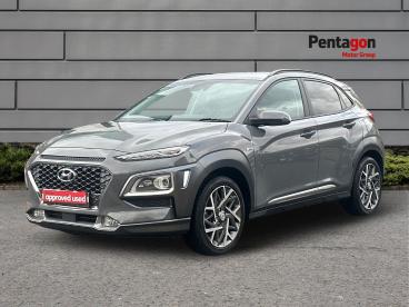 SPOTICAR Hyundai Kona 1.6 H-gdi Premium Se Dct Euro 6 (s/s) 5dr Used Car - Suv Hybrid Grey - Lincoln - 1200632292_3