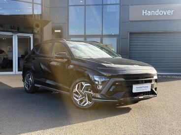SPOTICAR Hyundai Kona 1.6 T-gdi N Line Euro 6 (s/s) 5dr Used Car - Suv Petrol Black - Eglinton - 1200635085_1
