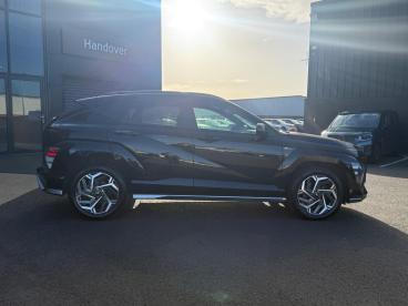 SPOTICAR Hyundai Kona 1.6 T-gdi N Line Euro 6 (s/s) 5dr Used Car - Suv Petrol Black - Eglinton - 1200635085_3