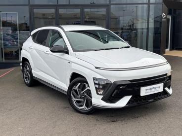 SPOTICAR Hyundai Kona 1.6 H-gdi N Line Dct Euro 6 (s/s) 5dr Used Car - Suv Hybrid White - Eglinton - 1200635093_1