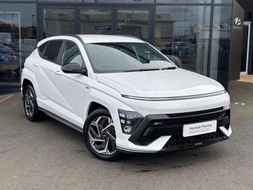 SPOTICAR Hyundai Kona 1.6 H-gdi N Line Dct Euro 6 (s/s) 5dr Used Car - Suv Hybrid White - Eglinton - 1200635093_2