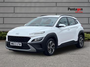 SPOTICAR Hyundai Kona 1.6 H-gdi Se Connect Dct Euro 6 (s/s) 5dr Used Car - Suv Hybrid White - Nottingham - 1200637969_3