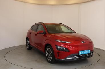 SPOTICAR Hyundai Kona 64kwh Premium Auto 5dr (10.5kw Charger) Used Car - Suv Electric Red - Wellingborough - 1200640158_1
