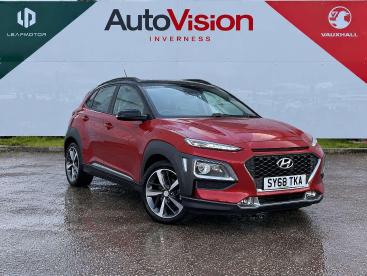 SPOTICAR Hyundai Kona 1.6 T-gdi Blue Drive Premium Gt Dct 4wd Euro 6 (s/ Used Car - Suv Petrol Red - Inverness - 1200641934_1