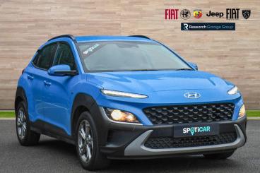 SPOTICAR Hyundai Kona 1.0 T-gdi Mhev Se Connect Euro 6 (s/s) 5dr Used Car - Suv Hybrid Blue - Hinckley - 1200643342_1