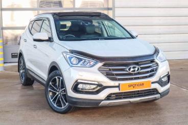 SPOTICAR Hyundai Santa Fe Santafe 2.2 Crdi Blue Drive Premium Se 4wd Euro 6 (s/s) 5d Used Car - Suv Diesel Beige - Bromsgrove - 1200560528_1