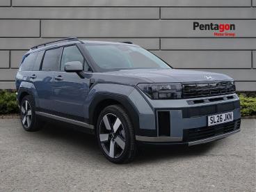 SPOTICAR Hyundai Santa Fe Santafe 1.6 T-gdi 13.8kwh Premium Auto 4wd Euro 6 (s/s) 5d Used Car - Suv Plug-in Hybrid Blue - Barnsley - 1200631497_1