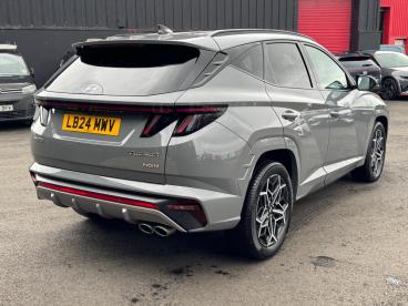 SPOTICAR Hyundai Tucson 1.6 H T-gdi N Line Auto Euro 6 (s/s) 5dr Used Car - Suv Hybrid Grey - Eglinton - 1200541664_3