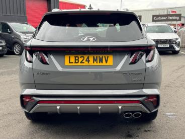 SPOTICAR Hyundai Tucson 1.6 H T-gdi N Line Auto Euro 6 (s/s) 5dr Used Car - Suv Hybrid Grey - Eglinton - 1200541664_4