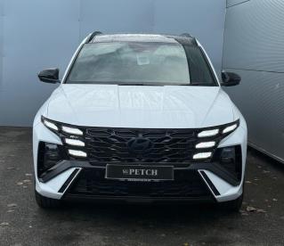 SPOTICAR Hyundai Tucson 1.6 T-gdi N Line S Auto Euro 6 (s/s) 5dr Used Car - Suv Hybrid White - Darlington - 1200541745_2