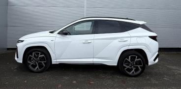 SPOTICAR Hyundai Tucson 1.6 T-gdi N Line S Auto Euro 6 (s/s) 5dr Used Car - Suv Hybrid White - Darlington - 1200541745_4