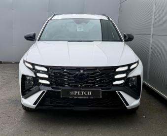 SPOTICAR Hyundai Tucson 1.6 T-gdi N Line Auto Euro 6 (s/s) 5dr Used Car - Suv Hybrid White - Darlington - 1200546261_2