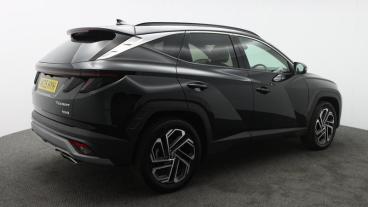 SPOTICAR Hyundai Tucson 1.6 T-gdi Ultimate Auto Euro 6 (s/s) 5dr Used Car - Suv Hybrid Black - Truro - 1200548352_3