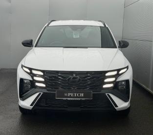 SPOTICAR Hyundai Tucson 1.6 T-gdi N Line Auto Euro 6 (s/s) 5dr Used Car - Suv Hybrid White - Darlington - 1200552416_2