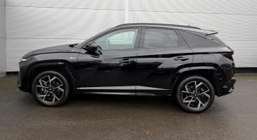 SPOTICAR Hyundai Tucson 1.6 T-gdi 13.8kwh N Line Auto 4wd Euro 6 (s/s) 5dr Used Car - Suv Plug-in Hybrid Black - Darlington - 1200552428_4