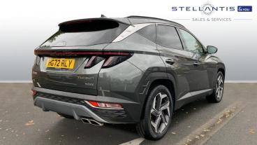 SPOTICAR Hyundai Tucson 1.6 H T-gdi Ultimate Auto Euro 6 (s/s) 5dr Used Car - Suv Hybrid Grey - Walton On Thames - 1200552496_3