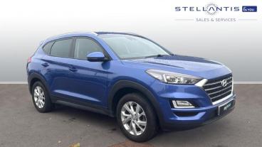 SPOTICAR Hyundai Tucson 1.6 Gdi Se Nav Euro 6 (s/s) 5dr Used Car - Suv Petrol Blue - Bristol - 1200552971_1