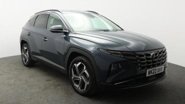 SPOTICAR Hyundai Tucson 1.6 H T-gdi Premium Auto Euro 6 (s/s) 5dr Used Car - Suv Hybrid Blue - Truro - 1200555832_1