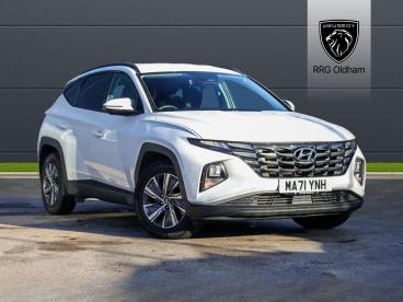 SPOTICAR Hyundai Tucson 1.6 T-gdi Se Connect Euro 6 (s/s) 5dr Used Car - Suv Petrol White - Oldham - 1200557468_1