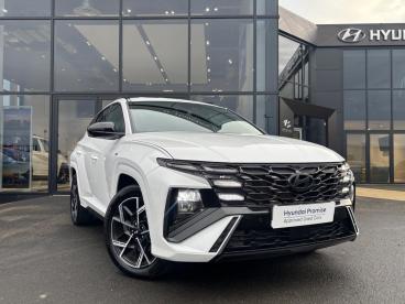 SPOTICAR Hyundai Tucson 1.6 T-gdi N Line Auto Euro 6 (s/s) 5dr Used Car - Suv Hybrid White - Eglinton - 1200558958_2