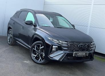 SPOTICAR Hyundai Tucson 1.6 T-gdi N Line Auto Euro 6 (s/s) 5dr Used Car - Suv Hybrid Black - Darlington - 1200562213_1