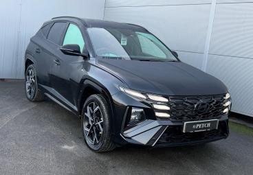 SPOTICAR Hyundai Tucson 1.6 T-gdi N Line Auto Euro 6 (s/s) 5dr Used Car - Suv Hybrid Black - Darlington - 1200562213_5