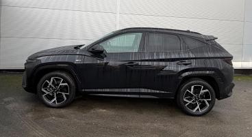 SPOTICAR Hyundai Tucson 1.6 T-gdi N Line Auto Euro 6 (s/s) 5dr Used Car - Suv Hybrid Black - Darlington - 1200562433_3