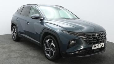 SPOTICAR Hyundai Tucson 1.6 H T-gdi Premium Auto Euro 6 (s/s) 5dr Used Car - Suv Hybrid Blue - Truro - 1200563725_1