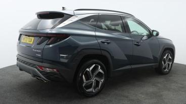 SPOTICAR Hyundai Tucson 1.6 H T-gdi Premium Auto Euro 6 (s/s) 5dr Used Car - Suv Hybrid Blue - Truro - 1200563725_3