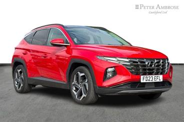 SPOTICAR Hyundai Tucson 1.6 T-gdi Ultimate Euro 6 (s/s) 5dr Used Car - Suv Petrol Red - Castleford - 1200564884_1