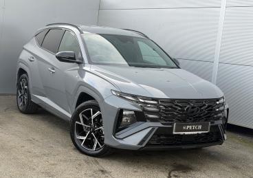 SPOTICAR Hyundai Tucson 1.6 T-gdi N Line Auto Euro 6 (s/s) 5dr Used Car - Suv Hybrid Grey - Darlington - 1200568639_1