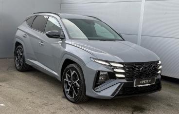 SPOTICAR Hyundai Tucson 1.6 T-gdi N Line Auto Euro 6 (s/s) 5dr Used Car - Suv Hybrid Grey - Darlington - 1200568639_2