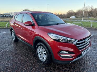 SPOTICAR Hyundai Tucson 1.6 Gdi Blue Drive Se Euro 6 (s/s) 5dr Used Car - Suv Petrol Red - Portadown - 1200571321_1