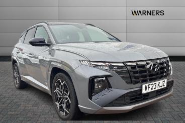 SPOTICAR Hyundai Tucson 1.6 H T-gdi N Line S Auto Euro 6 (s/s) 5dr Used Car - Suv Hybrid Grey - Tewkesbury - 1200571819_1