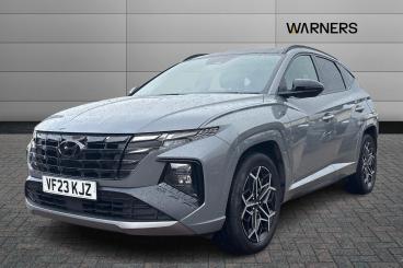 SPOTICAR Hyundai Tucson 1.6 H T-gdi N Line S Auto Euro 6 (s/s) 5dr Used Car - Suv Hybrid Grey - Tewkesbury - 1200571819_2