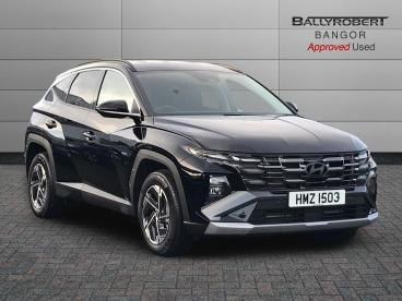 SPOTICAR Hyundai Tucson 1.6 T-gdi Advance Auto Euro 6 (s/s) 5dr Used Car - Suv Hybrid Black - Bangor - 1200571999_1