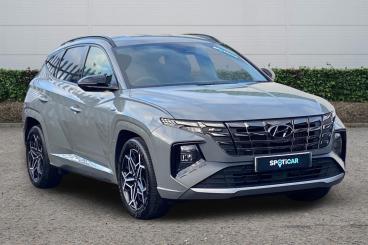 SPOTICAR Hyundai Tucson 1.6 T-gdi N Line Euro 6 (s/s) 5dr Used Car - Suv Petrol Grey - Cannock - 1200572990_1