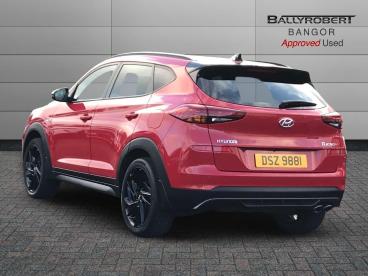 SPOTICAR Hyundai Tucson 1.6 T-gdi N Line Euro 6 (s/s) 5dr Used Car - Suv Petrol Red - Bangor - 1200573185_2