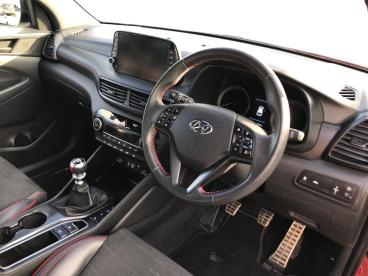 SPOTICAR Hyundai Tucson 1.6 T-gdi N Line Euro 6 (s/s) 5dr Used Car - Suv Petrol Red - Bangor - 1200573185_3
