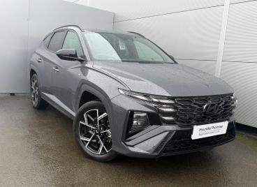 SPOTICAR Hyundai Tucson 1.6 T-gdi N Line Auto Euro 6 (s/s) 5dr Used Car - Suv Hybrid Grey - Darlington - 1200574375_1