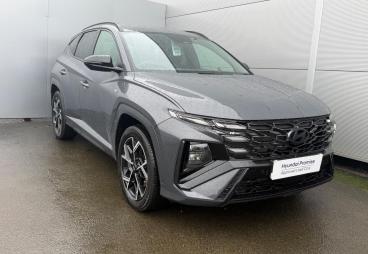 SPOTICAR Hyundai Tucson 1.6 T-gdi N Line Auto Euro 6 (s/s) 5dr Used Car - Suv Hybrid Grey - Darlington - 1200574375_5